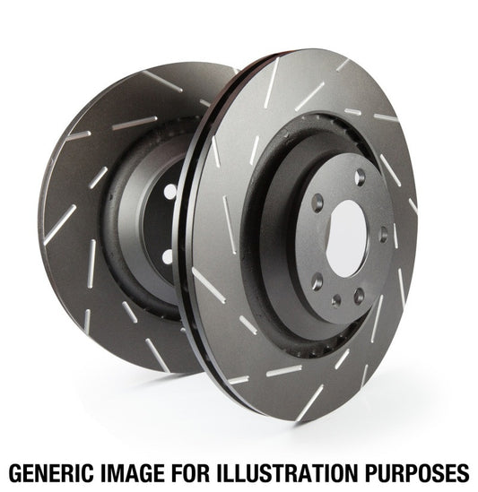 EBC 16-18 Honda Pilot USR Backdash Sport Slotted Front Rotors USR7756