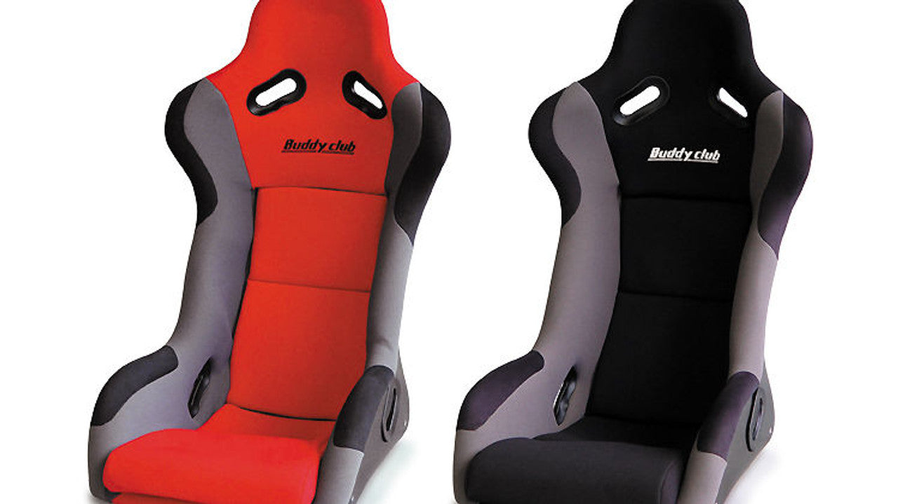 Buddy Club Racing Spec Bucket Seat (Regular) Black