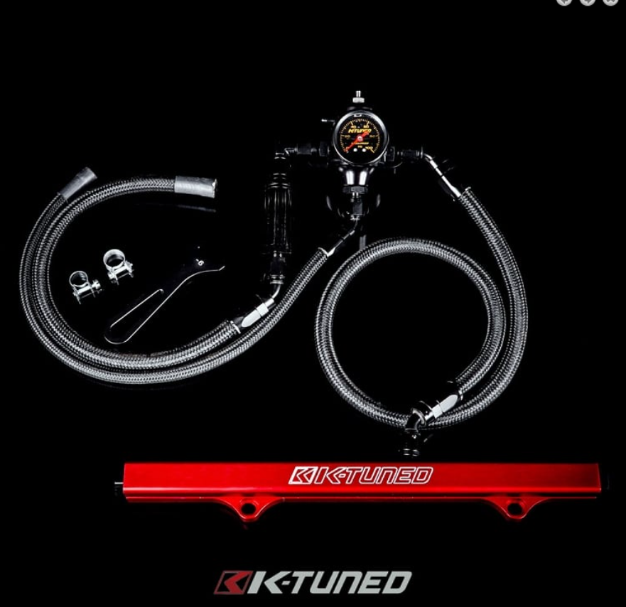 K-Tuned  K Swap Center Feed Fuel Line Kit (Inline Fuel Filter)