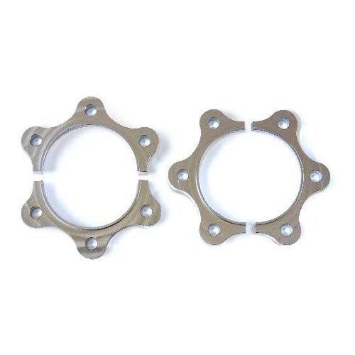 BLOX Honda S2000 Racing Half Shaft Spacers-Silver (Recommended for vehicles lowered 1.25in or more)